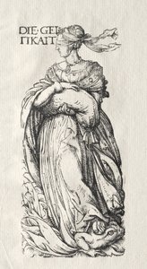 Yedi Kötülük: Hırs, c. 1510. by Hans Burgkmair