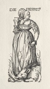 Yedi Kötülük: Oburluk by Hans Burgkmair