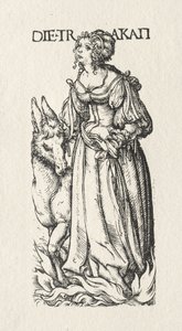 Yedi Kötülük: Tembellik by Hans Burgkmair