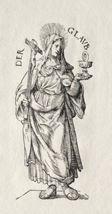 Yedi Erdem: İnanç by Hans Burgkmair
