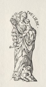 Yedi Erdem: Aşk. by Hans Burgkmair