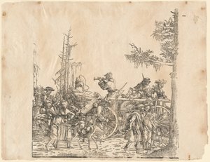 Arabalı Köylüler by Hans Burgkmair I