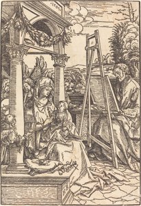Aziz Luke Bakire Portresini Boyama by Hans Burgkmair I