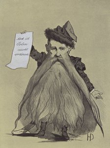 Polonyalı vatansever Franciszek Smolka'nın karikatürü