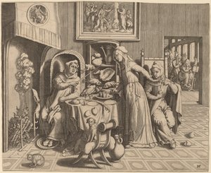 Abbot ve Monk arasındaki Aşk Rahibesi