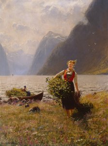 Sütçü ve yaprak bunt by Hans Dahl