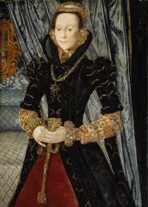 Wentworth Ailesinden Bir Hanımın Portresi Muhtemelen Jane Cheyne, 1563.