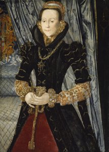 Wentworth Ailesinden Bir Hanımın Portresi by Hans Eworth or Ewoutsz