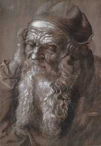 93 yaşındaki yaşlı bir adam St Jerome, 16. yüzyılın sonlarında by Hans Hoffmann
