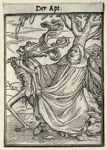 Ölüm Dansı: Başrahip by Hans Holbein