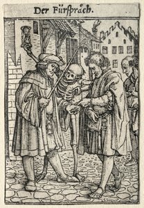 Ölüm Dansı: Avukat. by Hans Holbein