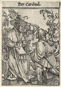 Ölüm Dansı: Kardinal by Hans Holbein
