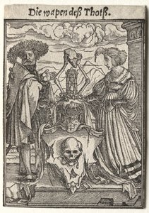 Ölümün Dansı: Ölüm Arması by Hans Holbein