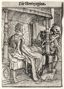 Ölüm Dansı: Düşes by Hans Holbein