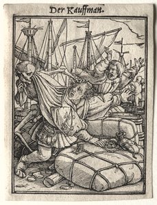 Ölüm Dansı: Tüccar by Hans Holbein