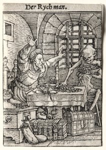Ölüm Dansı: Cimri by Hans Holbein