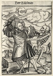 Ölüm Dansı: Asilzade. by Hans Holbein
