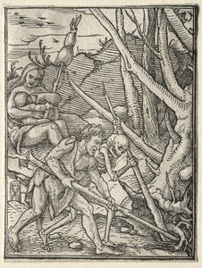 Ölümün Dansı: Adem Dünyayı Sürerken. by Hans Holbein
