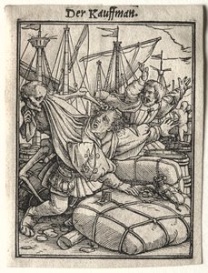 Tüccar. by Hans Holbein