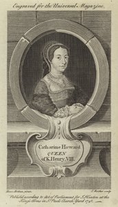 Catharine Howard, Queen of King Henry VIII  by Hans Holbein der Jüngere