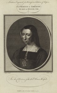 Aragonlu Catherine by Hans Holbein der Jüngere