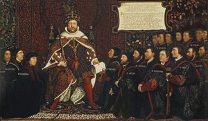 Henry VIII, Berberler ve Cerrahlar Loncalarının katılımını anan Thomas Vicary
