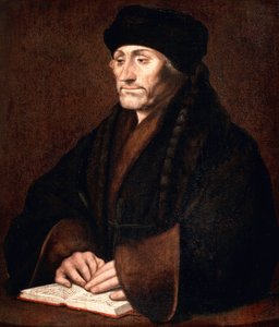 Desiderius Erasmus'un Portresi by Hans Holbein der Jüngere