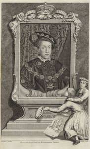 Portrait of Edward VI of England  by Hans Holbein der Jüngere