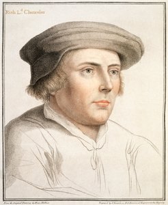 Richard Rich, First Baron Rich (c.1496-1567), Francesco Bartolozzi (1727-1815) tarafından oyulmuş by Hans Holbein der Jüngere