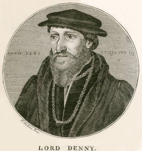 Sir Antony Denny  by Hans Holbein der Jüngere