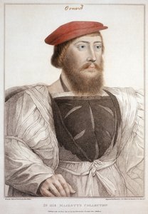 Sir Thomas Boleyn (1477-1539), Francesco Bartolozzi (1727-1815) 1797 tarafından oyulmuş by Hans Holbein der Jüngere