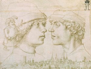 Sanatçının Oğlunun Portresi, 1514. by Hans Holbein the Elder