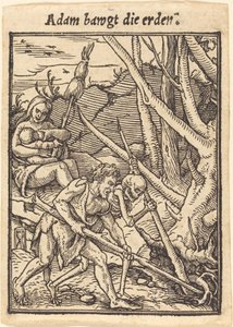 Adem dünyayı sallıyor by Hans Holbein der Jüngere
