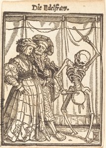 soylu kadın by Hans Holbein der Jüngere