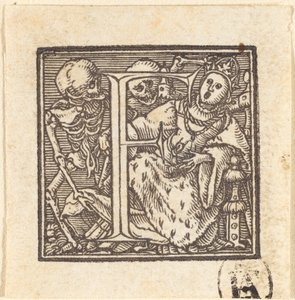 F harfi by Hans Holbein der Jüngere