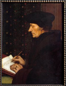 Rotterdam Erasmus Portresi (Desiderius Erasmus Rotterdamus) by Hans Holbein der Jüngere