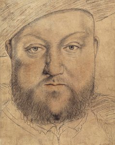 İngiltere Kralı VIII. by Hans Holbein der Jüngere