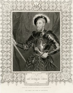 Sör Nicholas Carew by Hans Holbein der Jüngere