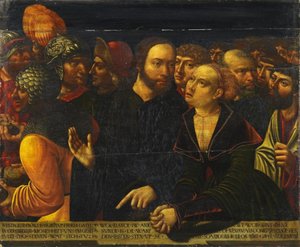 Mesih ve Zina Yapan Kadın by Hans Kemmer