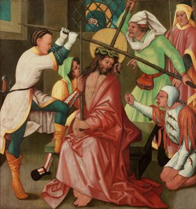 İsa'nın Zulüm, c.1510-30 (panelde yağlı boya)