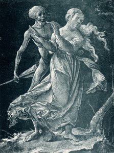 Bir kızı yakalayan ölüm by Hans Leu