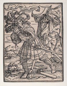 Kont, Ölümün Dansı'ndan, ca. 1526, 1538'de yayınlandı.
