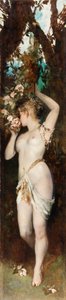 Beş duyu: koku by Hans Makart