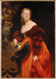 Gomperz, Karoline, kızlık soyadı Bettelheim. by Hans Makart