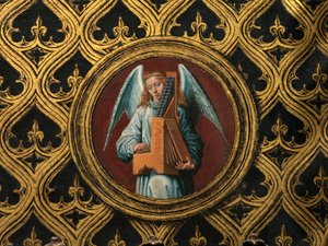 Aziz Ursula Kutsal Emaneti Detayı by Hans Memling