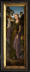Adriaan Reins Triptych'in sağ kanadı by Hans Memling