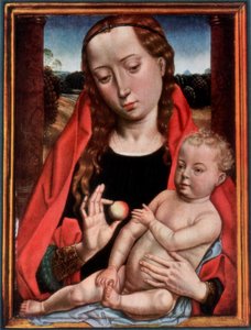 Madonna ve Çocuk, 1927 by Hans Memling