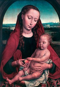Bakire ve Çocuk, c1453-1494 by Hans Memling