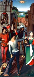 Vaftizci Yahya ve Evangelist Aziz Yahya üçlüsü, 1479 by Hans Memling