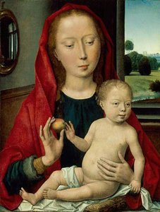 Bakire ve Çocuk, 148590. by Hans Memling